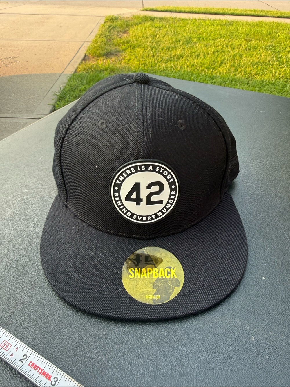 Baseballism #42 Jackie Robinson Story Behind Every Number SnapBack Hat Cap
